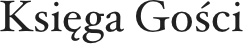 Księga Gości